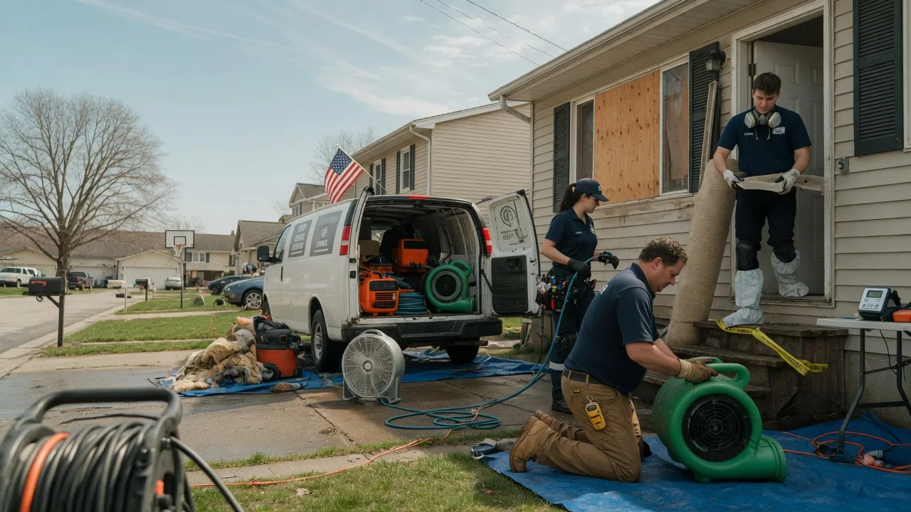 Water Damage Restoration in Charleston, WV near me